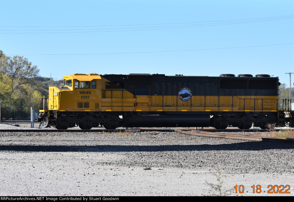 WAMX #6033 at Sante Fe Junction